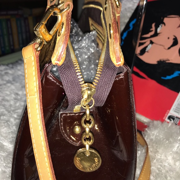 Louis Vuitton Brea Vernis maroon - Picture 4 of 7